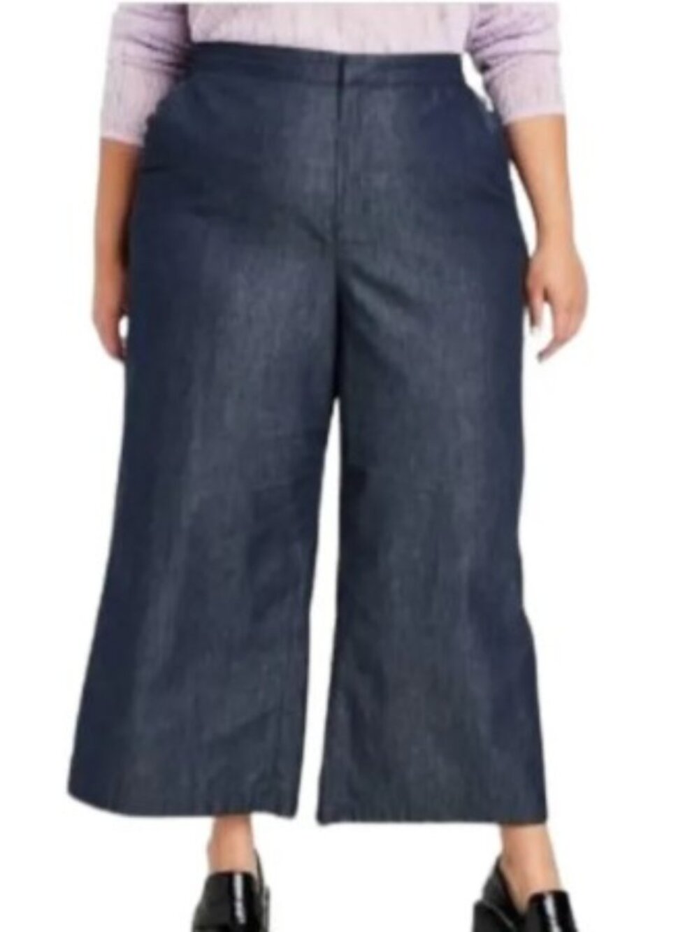 Kika Vargas x Target scallop edge wide leg pants